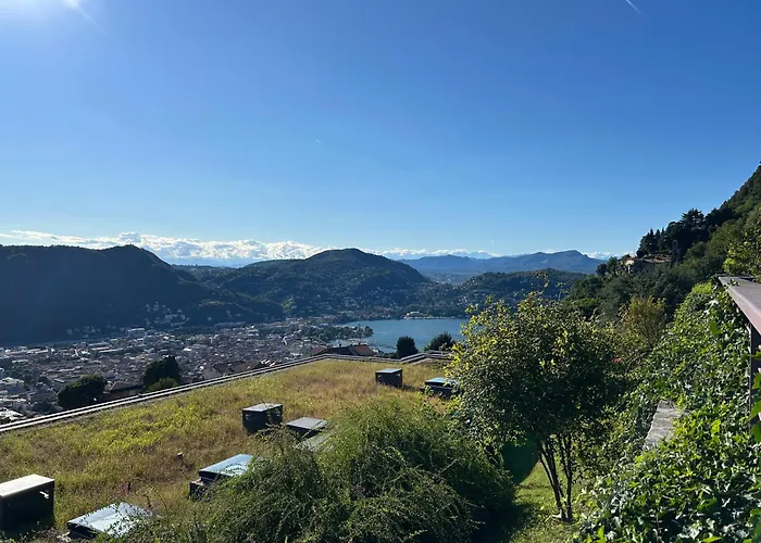 Exclusive Flat On With Panoramic Views Apartmán Como